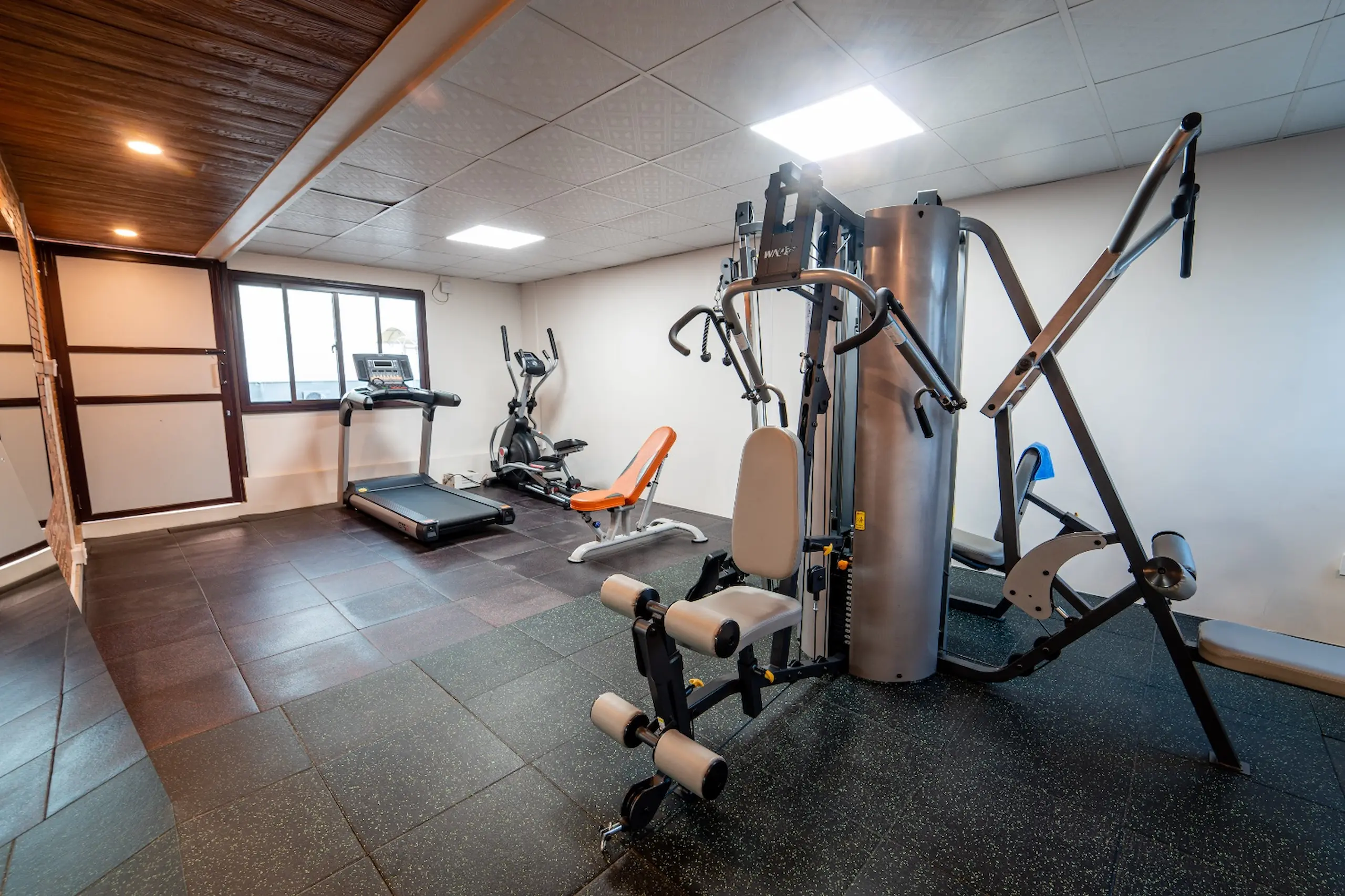 Fitness room available to Sakuna Apartment guests